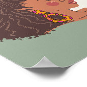 Poster Demi-femme demi-lune (Coin)