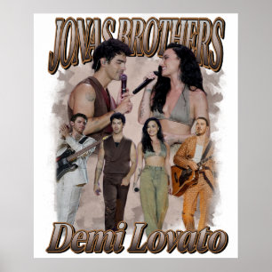 Poster Demi Lovato Jonas Brother