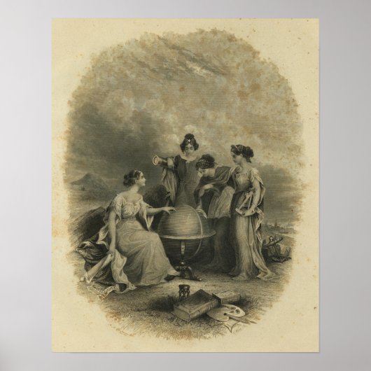 Poster Demi-titre L'Atlas du Monde de Colton (Devant)