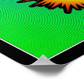 Poster demi-ton POW (Coin)