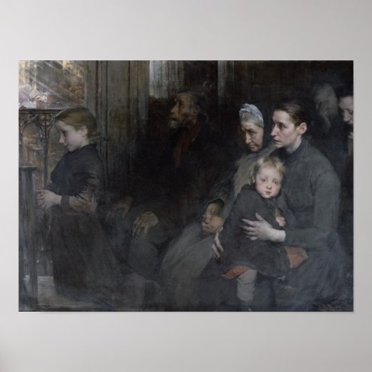 Poster Démissionné à leur lot, 1901 (Devant)