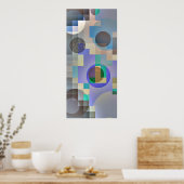 Poster DEMO Abstrait ( variation de couleur ) (Cuisine)