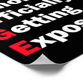 Poster Démocrate Officiellement Exposé (Coin)