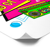 Poster Demoiselle d'honneur des années 90 Squad de mariée (Coin)