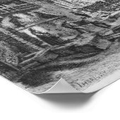 Poster Démolition de la rue des Ecoles (Coin)