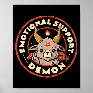 Poster Démon de soutien émotionnel