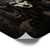 Poster Demon Femme Monster Horreur Art (Coin)