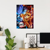 Poster Demon Senjuro Rengoku (Bureau à domicile)