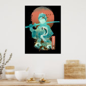 Poster Demon Slayer Aventure Anime Tanjiro Kamado Awes (Cuisine)