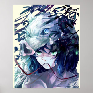 Poster Démon Slayer Inosuke