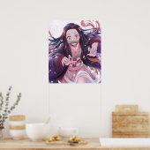 Poster Demon Slayer Nezuko Kamado (Cuisine)