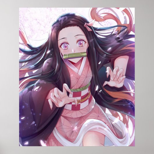 Poster Demon Slayer Nezuko Kamado (Devant)