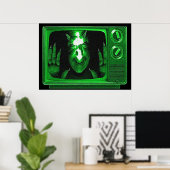 Poster Demon TV. (Bureau à domicile)