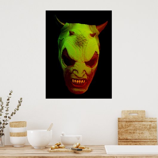 Poster Démon vert (Cuisine)