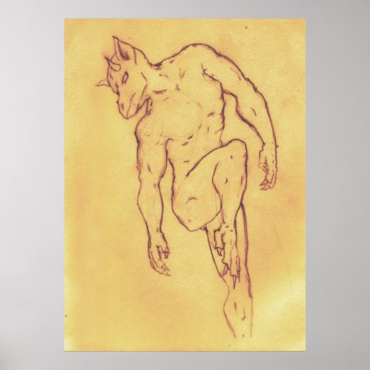 Poster Démon volant (Devant)