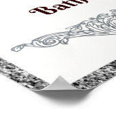 Poster Démons de salle de bain (Coin)