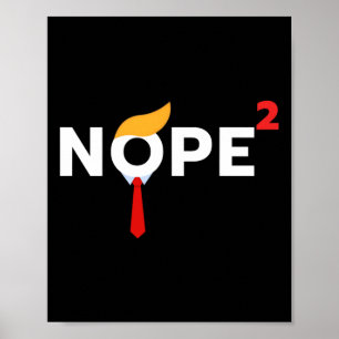 Poster Démonstration du costume politique de Trump