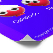 Poster d'émotions de Bobber de pêche (Coin)