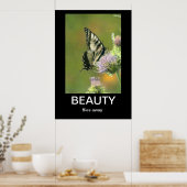 Poster Demotivational Beauty (Cuisine)