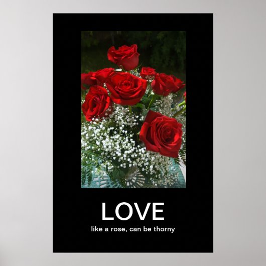 Poster Demotivational Love (Devant)