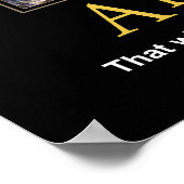 Poster démotivationnel : Adversité (Coin)