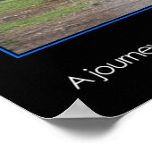 Poster Démotivationnel : Voyage de 1000 milles (Coin)