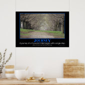 Poster Démotivationnel : Voyage de 1000 milles (Cuisine)