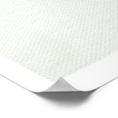 Poster d'Empreinte de patte de tigre blanc (Coin)