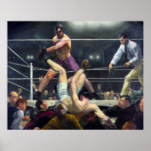 Poster Dempsey et Firpo | George Bellows | (Devant)