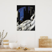 Poster Demuth - Encens d'une nouvelle église (Cuisine)