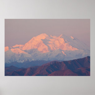Poster Denali au lever de soleil