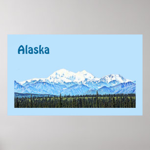 Poster Denali (Mt. McKinley)