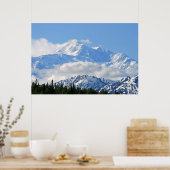 Poster Denali / Mt McKinley Alaska (Cuisine)