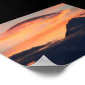 Poster Denali sur l'affiche du coucher du soleil (Coin)