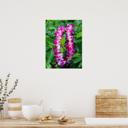 Poster Dendrobium Orchid Lei (Cuisine)