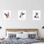 Poster d'Enfants Dog Wall Art, Boston Terrier Post (Chambre à coucher)