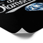 Poster Denim Et Diamonds Mode tendance (Coin)