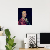 Poster Denis Diderot 1828-29 (Bureau à domicile)