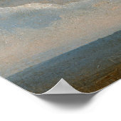 Poster Denis' Étude des nuages avec coucher de soleil prè (Coin)