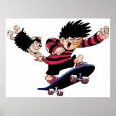 Poster Dennis et gnasher (Devant)