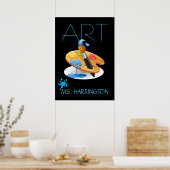 Poster d'enseignant en art - SRF (Cuisine)
