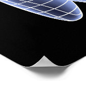 Poster Dent, illustration d'ordinateur d'une dent molaire (Coin)