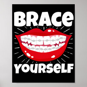 Poster Dentaire Orthodontique Dentiste Se Brace