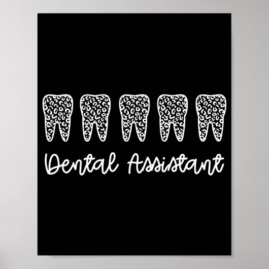 Poster Dental Assistant | Gifts for Assistant Dentist (Devant)