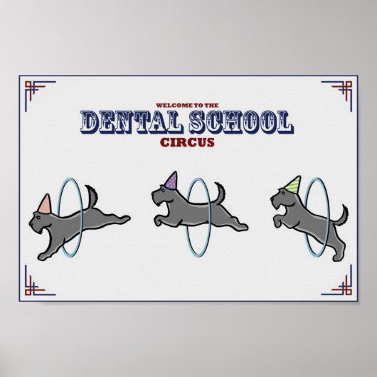 Poster "Dental Circus" (Devant)
