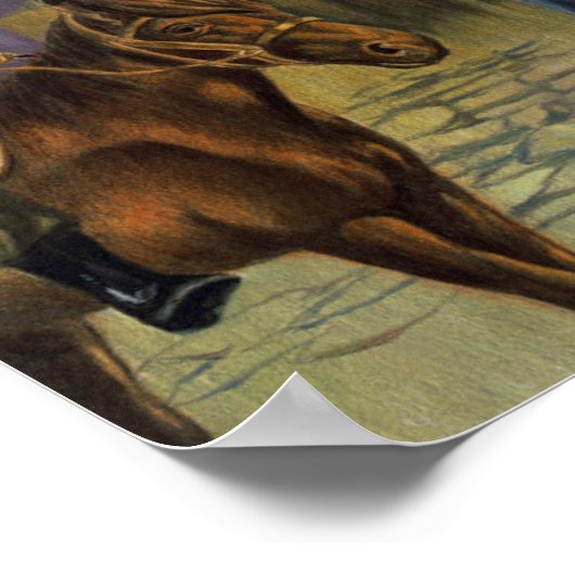 Poster Dentelle bleue 1993 (Coin)