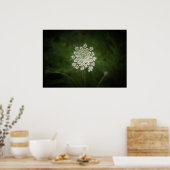 Poster dentelle de la reine Anne, (Cuisine)