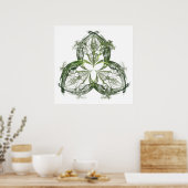 Poster Dentelle shamrock (Cuisine)