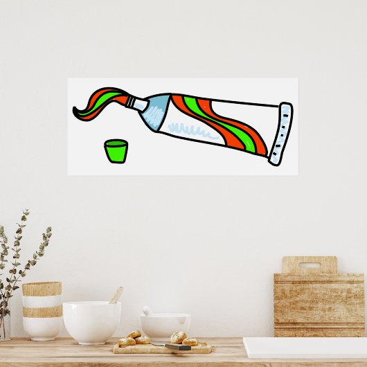 Poster dentifrice (Cuisine)