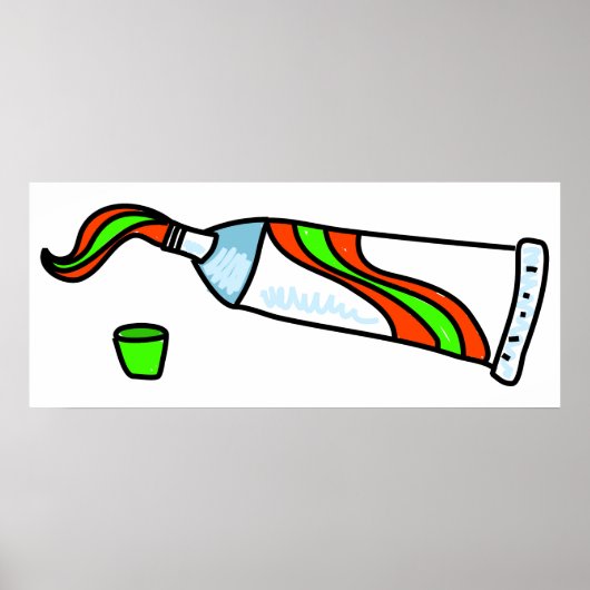 Poster dentifrice (Devant)